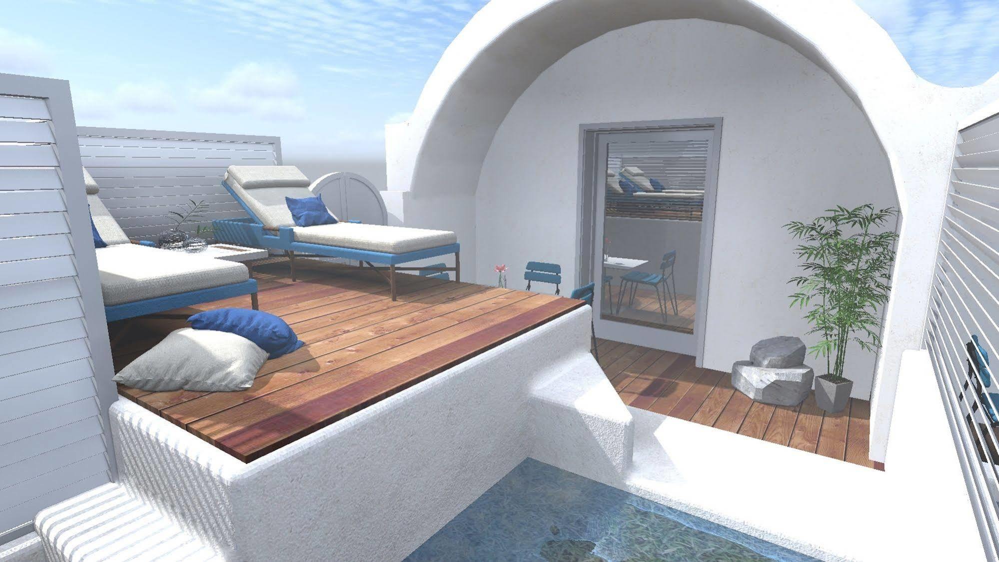 Aisling Micro Hotel Oia Екстериор снимка
